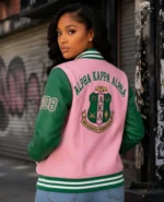 Alpha Kappa Alpha Greek Varsity Jacket
