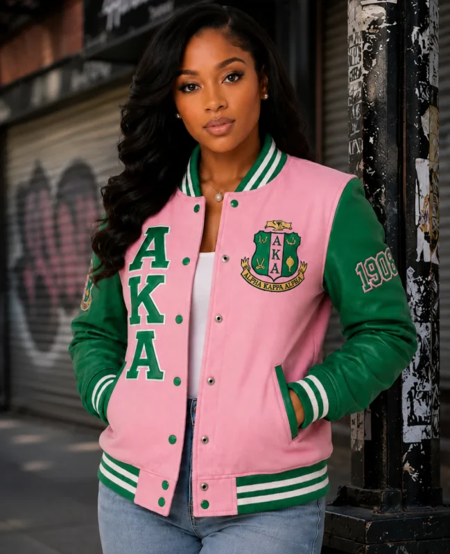 Alpha Kappa Alpha Greek Varsity Jackets