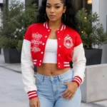 Delta Sigma Theta Jacket Greek Croptop Jackets