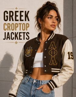 Greek Croptop Jackets