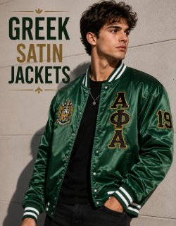 Greek Satin Jackets