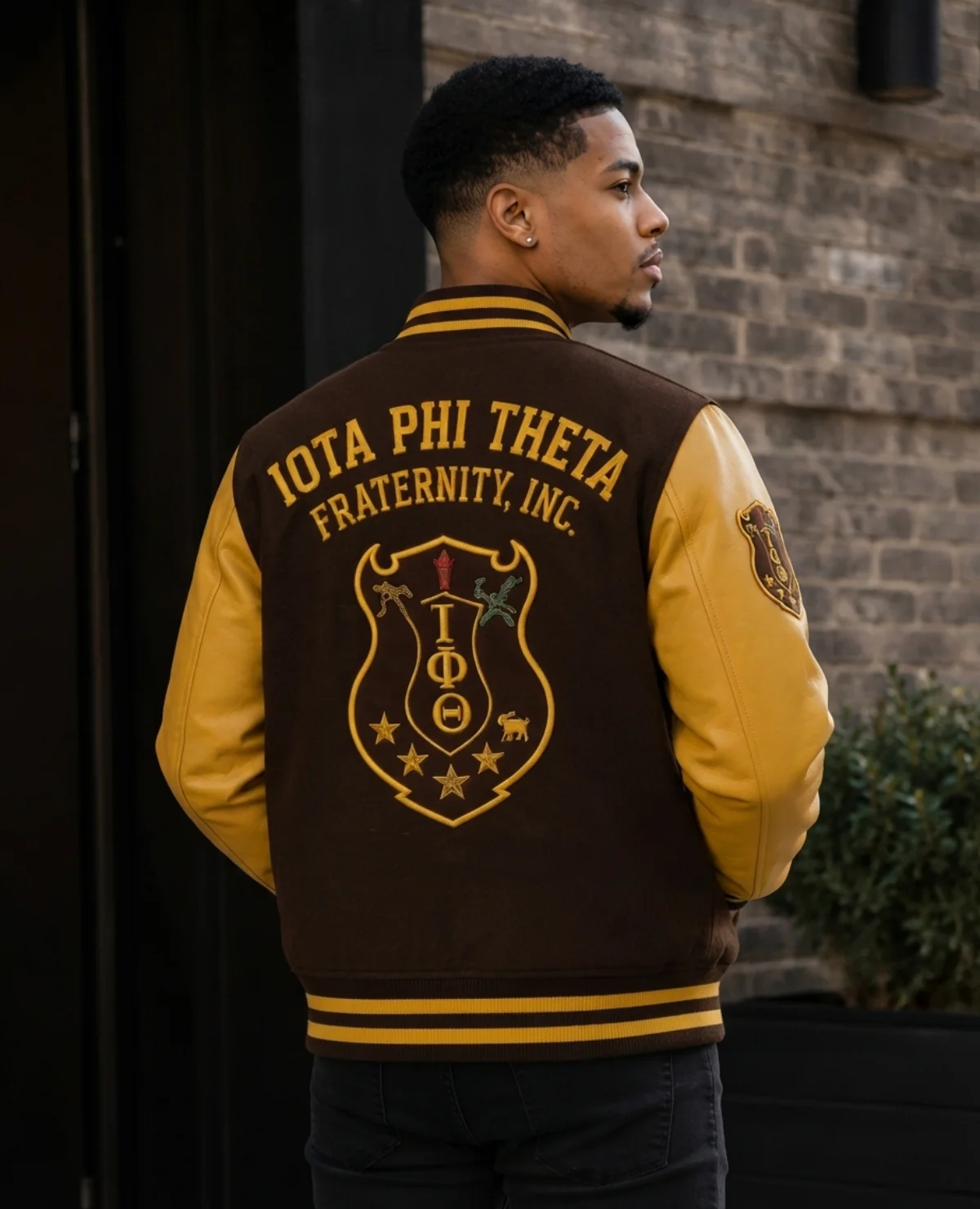 Iota Phi Theta Greek Varsity Jacket