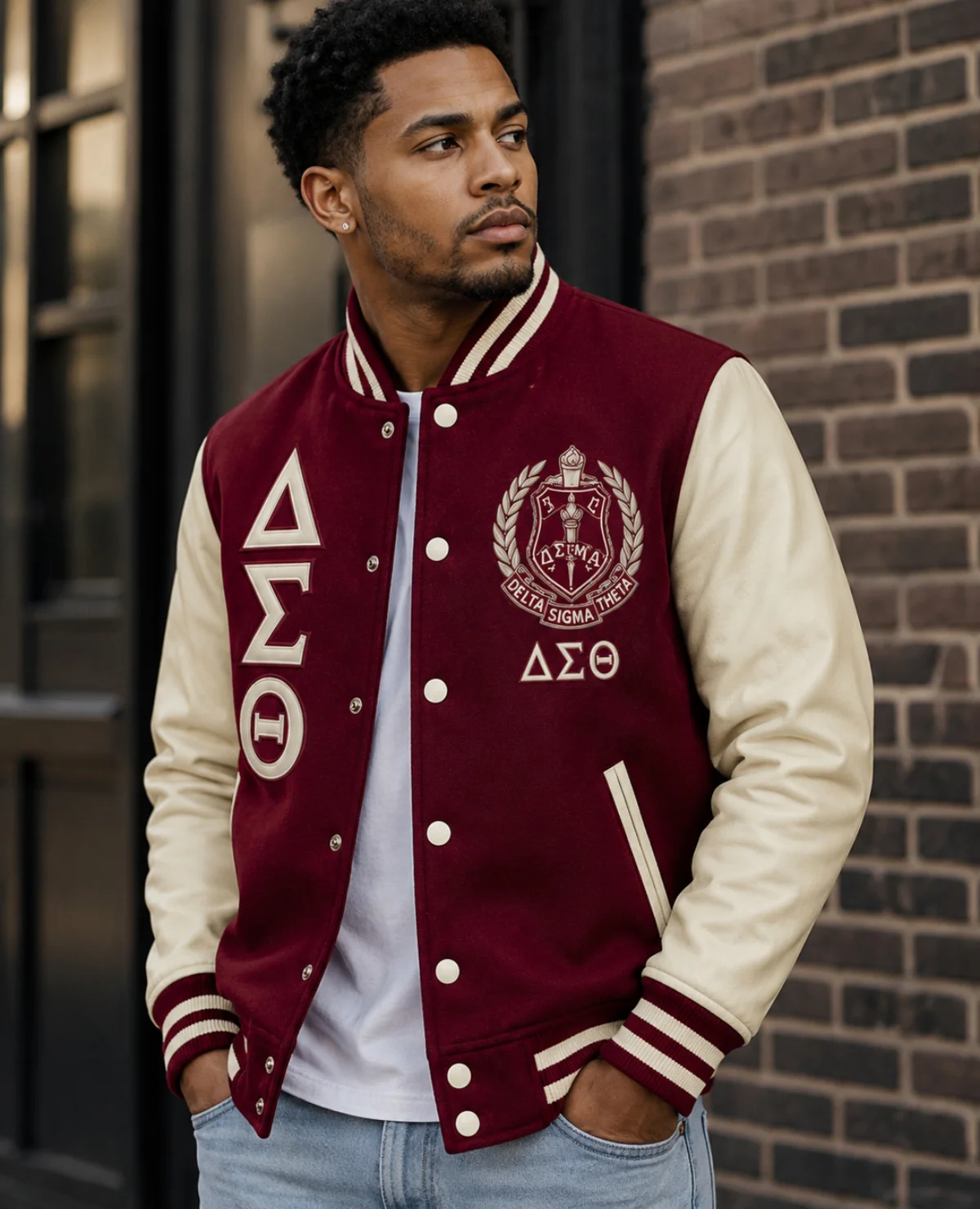 Delta Sigma Theta Greek Varsity Jacket