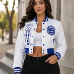 Zeta Phi Beta Greek Croptop Jackets